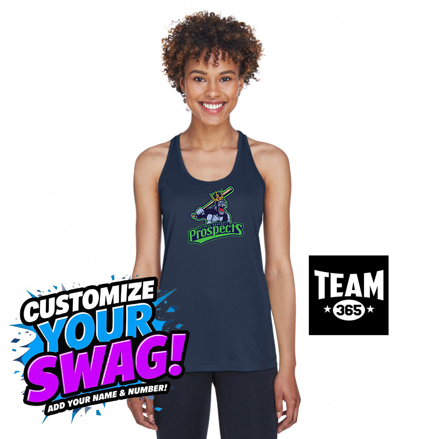 Team 365 TT11WRC Women's Zone Performance Racerback Tank - OBP Gorilla Kings