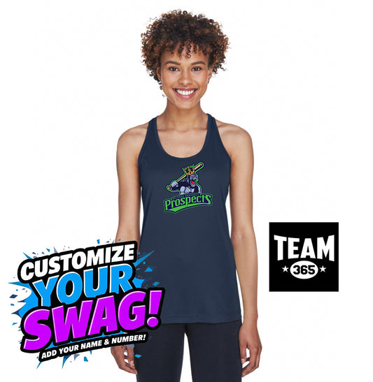 Team 365 TT11WRC Women's Zone Performance Racerback Tank - OBP Gorilla Kings