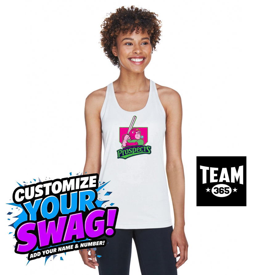 Team 365 TT11WRC Women's Zone Performance Racerback Tank - OSP Gorilla Queens Softball
