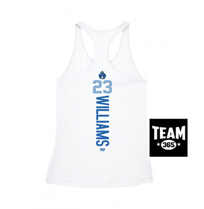 Team 365 TT11WRC Women's Zone Performance Racerback Tank - Georgia Titans Elite Baseball