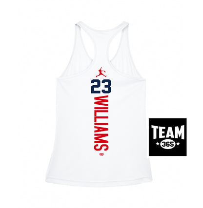 Team 365 TT11WRC Women's Zone Performance Racerback Tank - KY Rockers Softball
