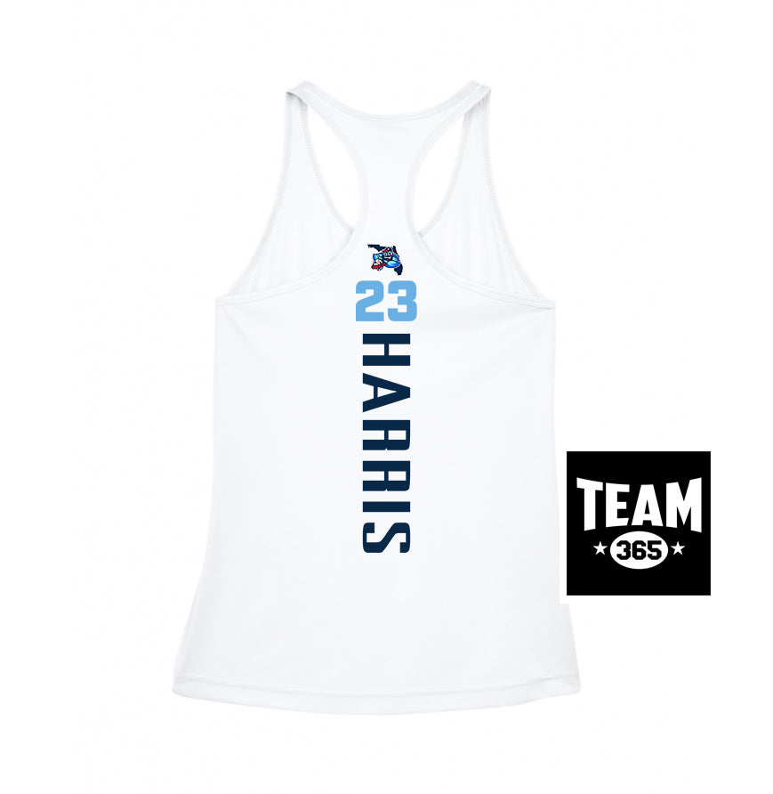 Team 365 TT11WRC Women's Zone Performance Racerback Tank - FCA