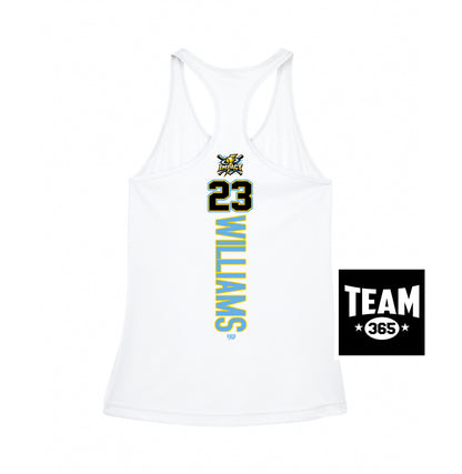 Team 365 TT11WRC Women's Zone Performance Racerback Tank - Impact Softball - Massachusetts
