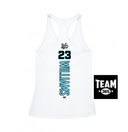 Team 365 TT11WRC Women's Zone Performance Racerback Tank - Knights Baseball