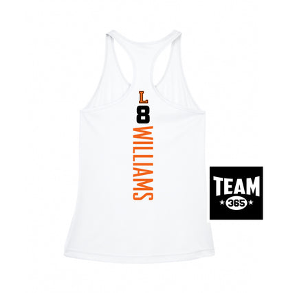 Team 365 TT11WRC Women's Zone Performance Racerback Tank - Longwood Wrestling