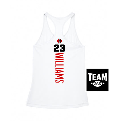 Team 365 TT11WRC Women's Zone Performance Racerback Tank - Creeks Baseball Club - CBC