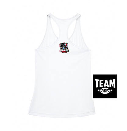 Team 365 TT11WRC Women's Zone Performance Racerback Tank - Swat Medic Cards