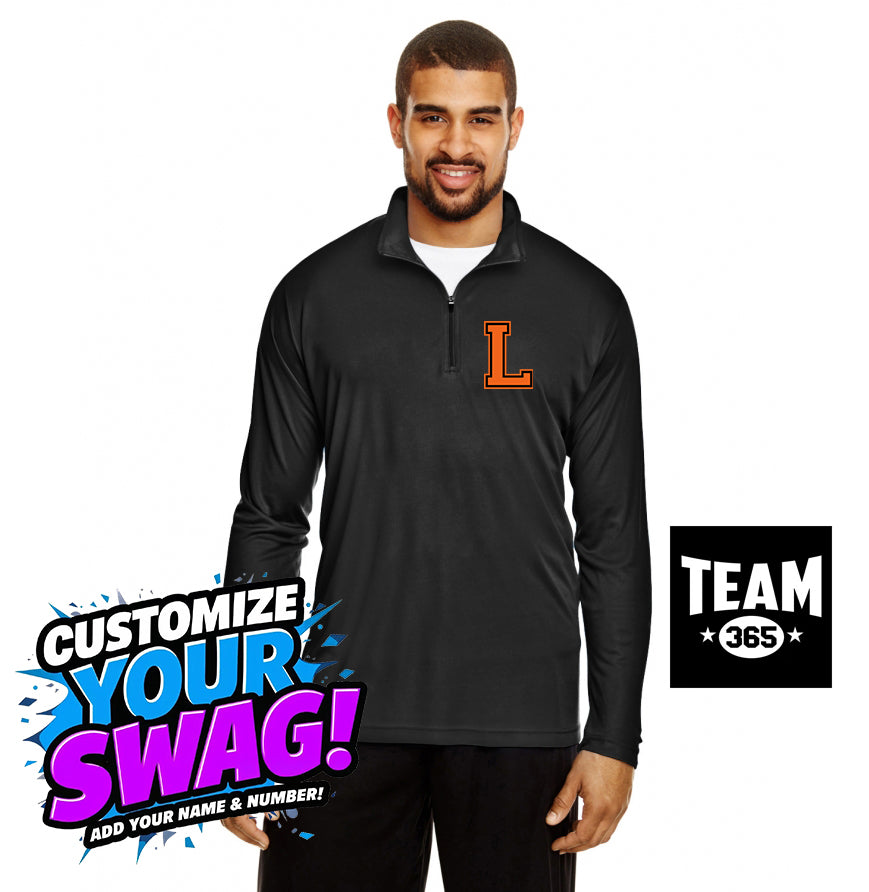 Team 365 TT31 Men's Zone Performance Quarter-Zip - Longwood Wrestling