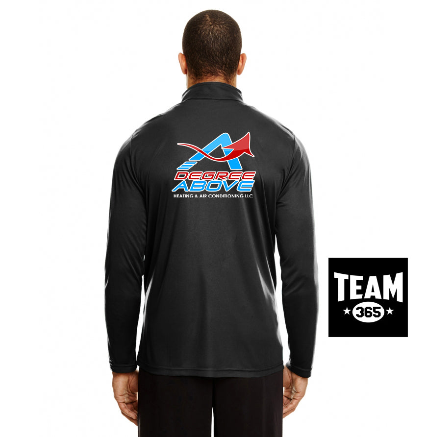 Team 365 TT31 Men's Zone Performance Quarter-Zip - A Degree Above