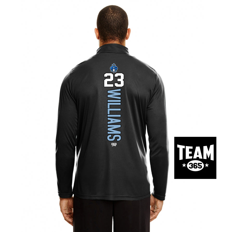 Team 365 TT31 Men's Zone Performance Quarter-Zip - Georgia Titans Elite Baseball