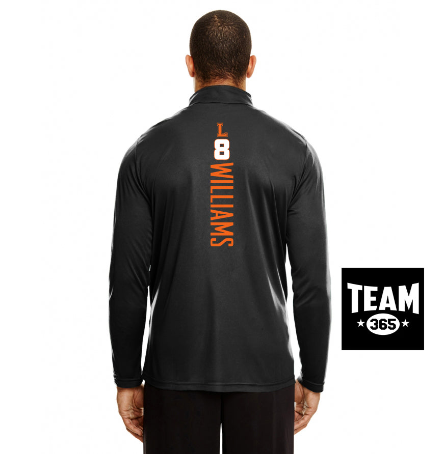 Team 365 TT31 Men's Zone Performance Quarter-Zip - Longwood Wrestling