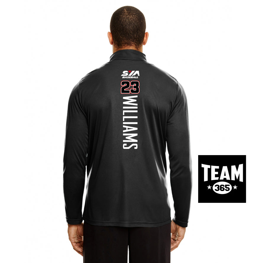 Team 365 TT31 Men's Zone Performance Quarter-Zip - SYA Baseball