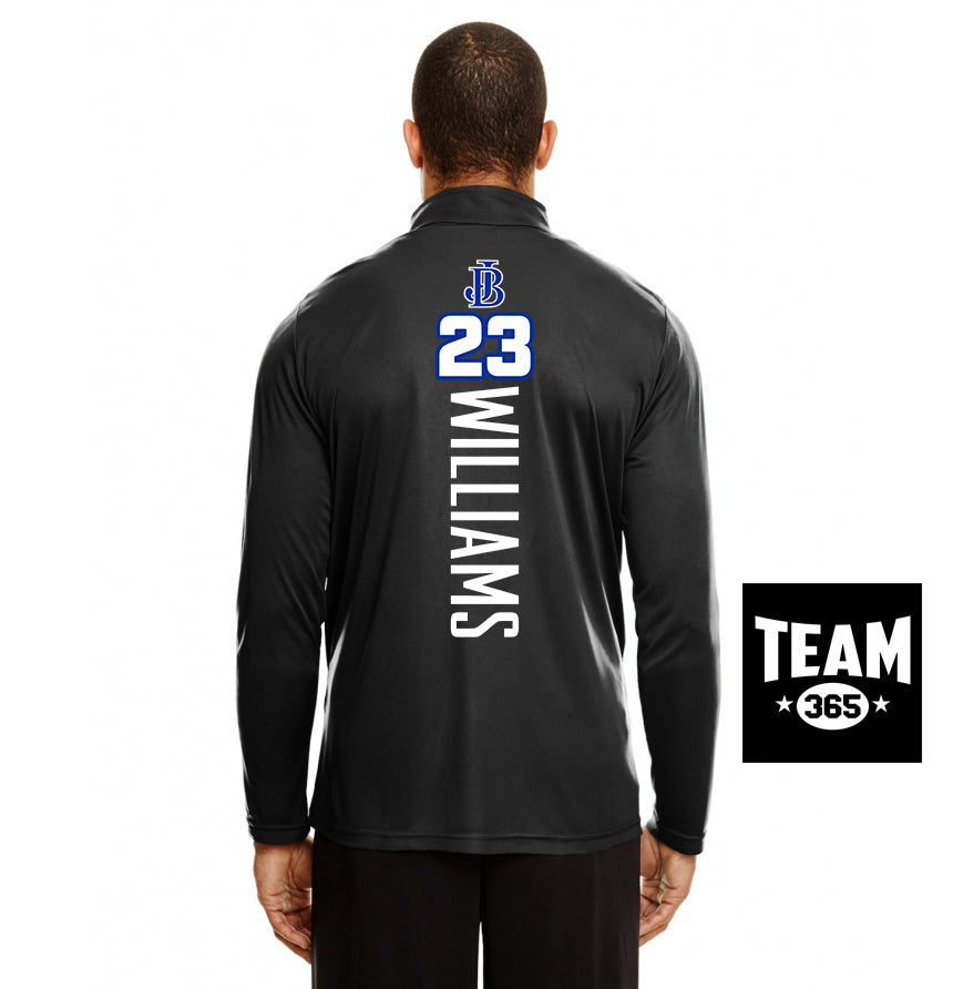 Team 365 TT31 Men's Zone Performance Quarter-Zip - Jax Beach Baseball