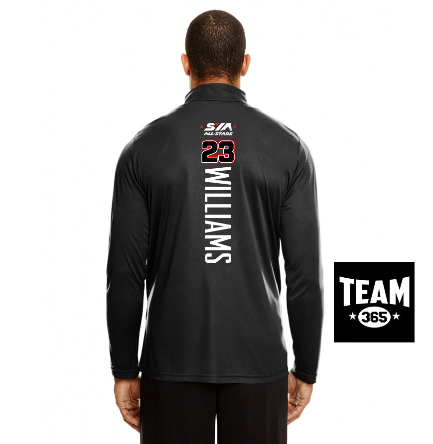 Team 365 TT31 Men's Zone Performance Quarter-Zip - SYA All-Stars