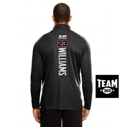 Team 365 TT31 Men's Zone Performance Quarter-Zip - SYA All-Stars