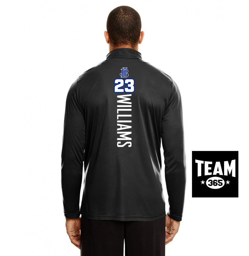 Team 365 TT31 Men's Zone Performance Quarter-Zip - Jax Beach Baseball