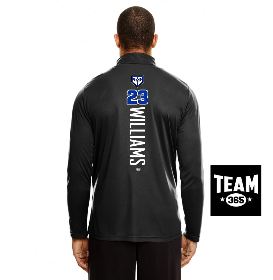 Team 365 TT31 Men's Zone Performance Quarter-Zip - JCB Diamond Kings Baseball