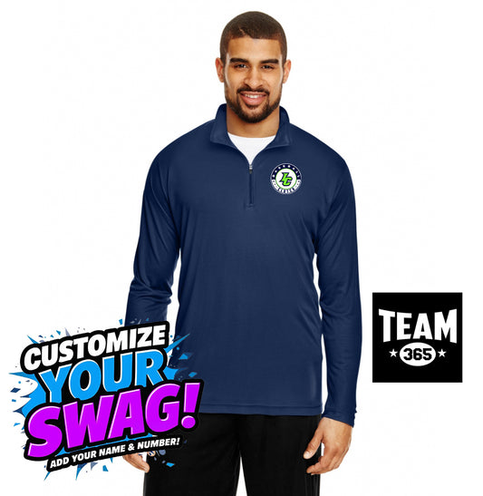 Team 365 TT31 Men's Zone Performance Quarter-Zip - Indy Clutch Baseball