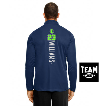 Team 365 TT31 Men's Zone Performance Quarter-Zip - Indy Clutch Baseball