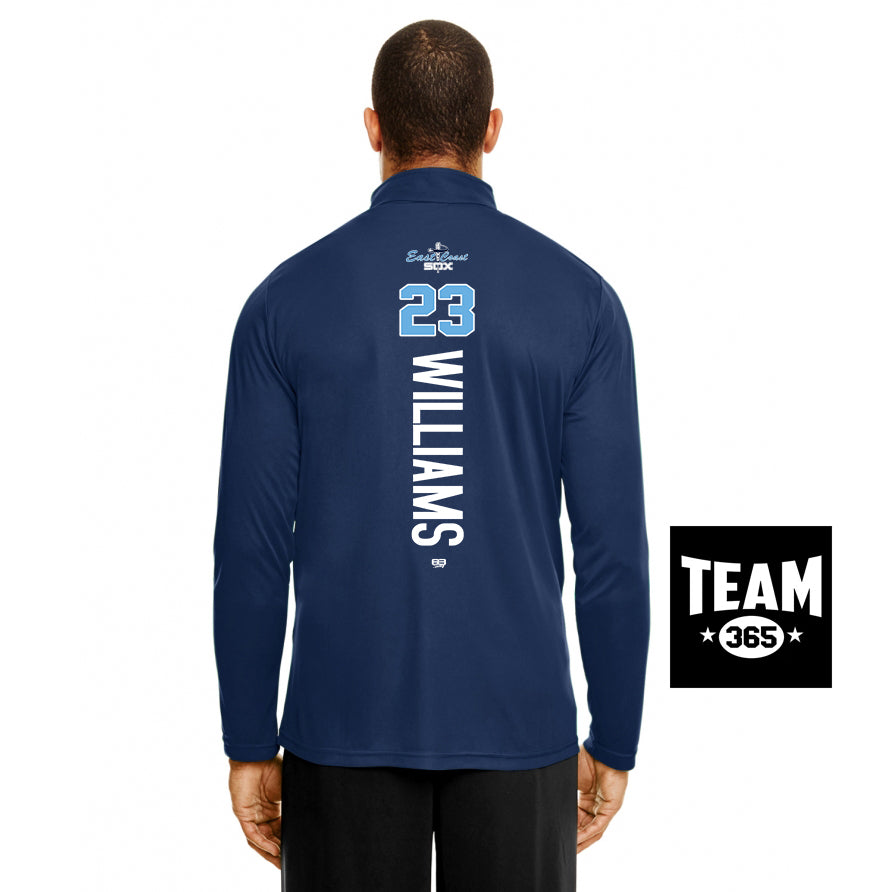 Team 365 TT31 Men's Zone Performance Quarter-Zip - East Coast Sox Baseball