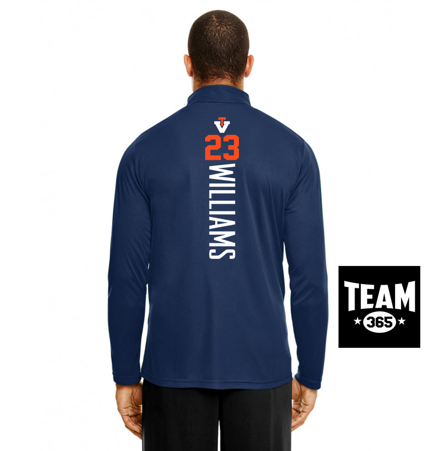 Team 365 TT31 Men's Zone Performance Quarter-Zip - Team Virginia Baseball