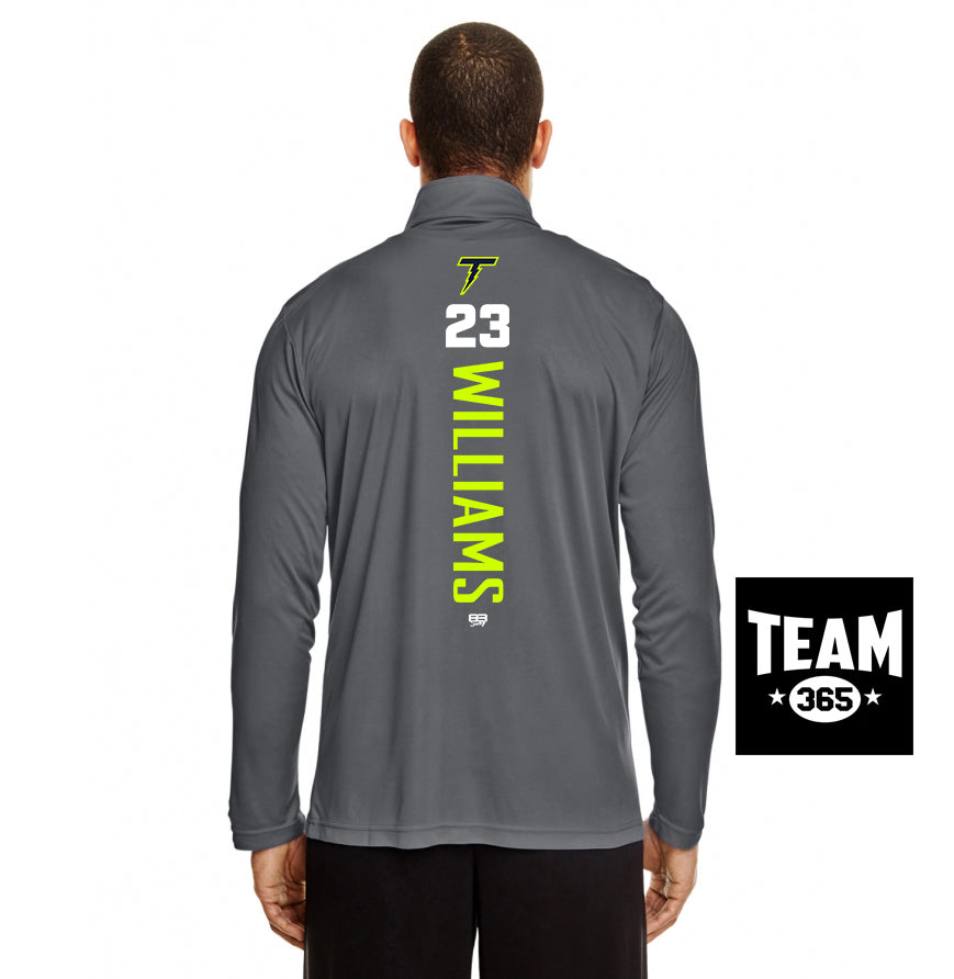 Team 365 TT31 Men's Zone Performance Quarter-Zip - Ponte Vedra Thunder Baseball