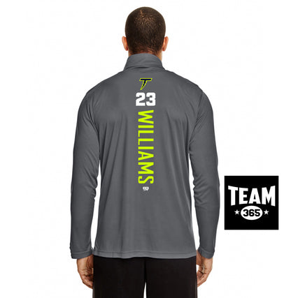 Team 365 TT31 Men's Zone Performance Quarter-Zip - Ponte Vedra Thunder Baseball