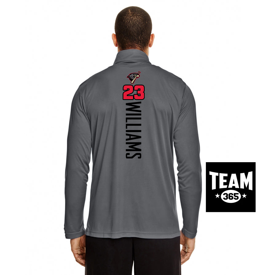 Team 365 TT31 Men's Zone Performance Quarter-Zip - MSA Redtails Baseball