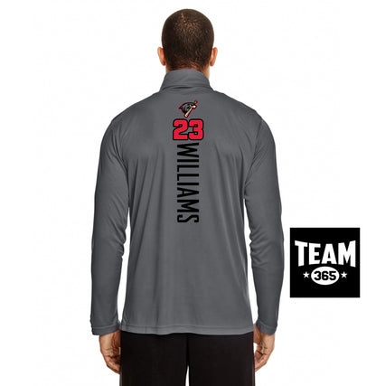 Team 365 TT31 Men's Zone Performance Quarter-Zip - MSA Redtails Baseball