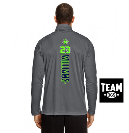 Team 365 TT31 Men's Zone Performance Quarter-Zip - Indy Clutch Baseball