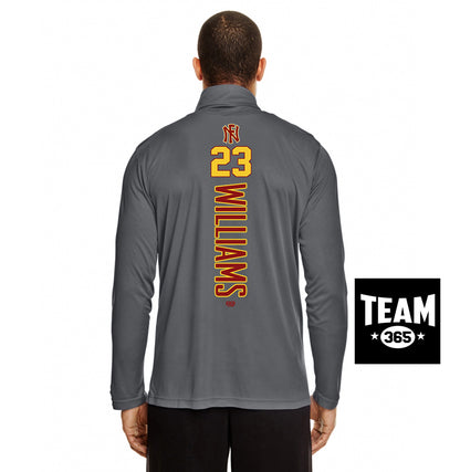 Team 365 TT31 Men's Zone Performance Quarter-Zip - North Florida Tribe