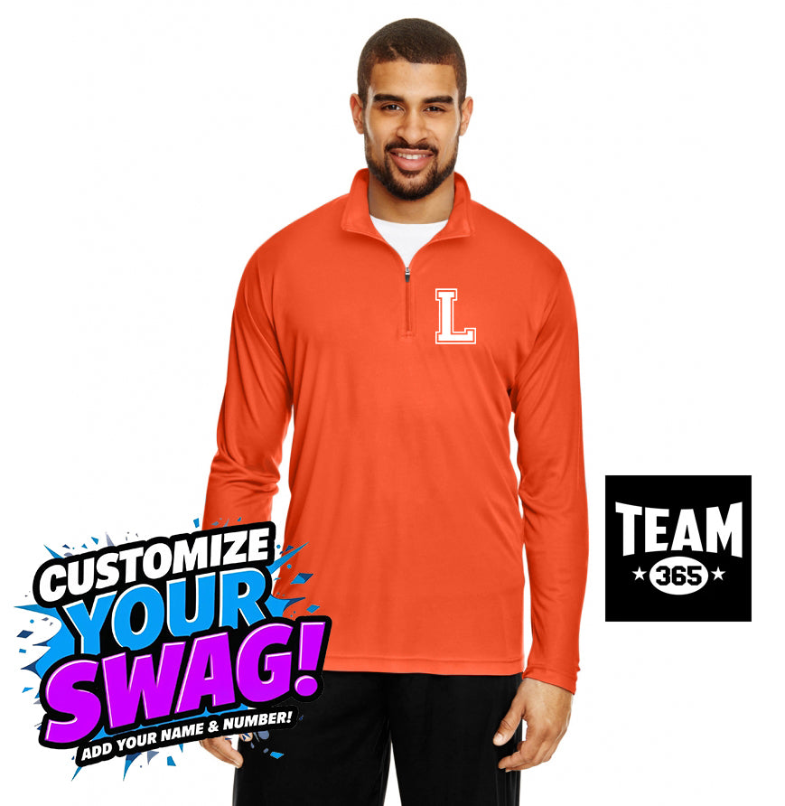 Team 365 TT31 Men's Zone Performance Quarter-Zip - Longwood Wrestling