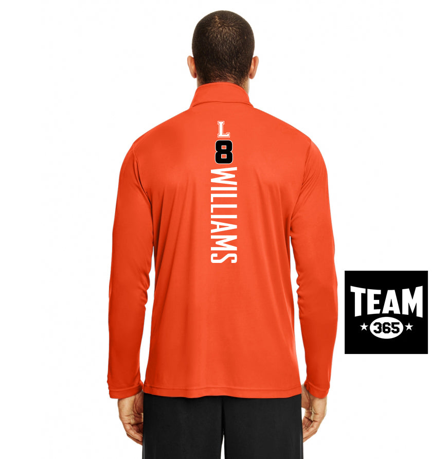 Team 365 TT31 Men's Zone Performance Quarter-Zip - Longwood Wrestling