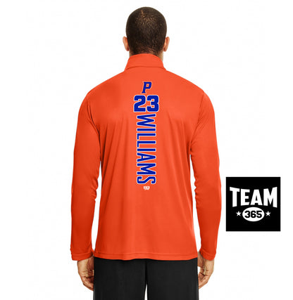 Team 365 TT31 Men's Zone Performance Quarter-Zip - Palatka TailGators Baseball