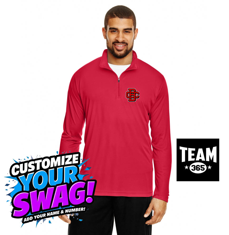Team 365 TT31 Men's Zone Performance Quarter-Zip - Creeks Baseball Club - CBC