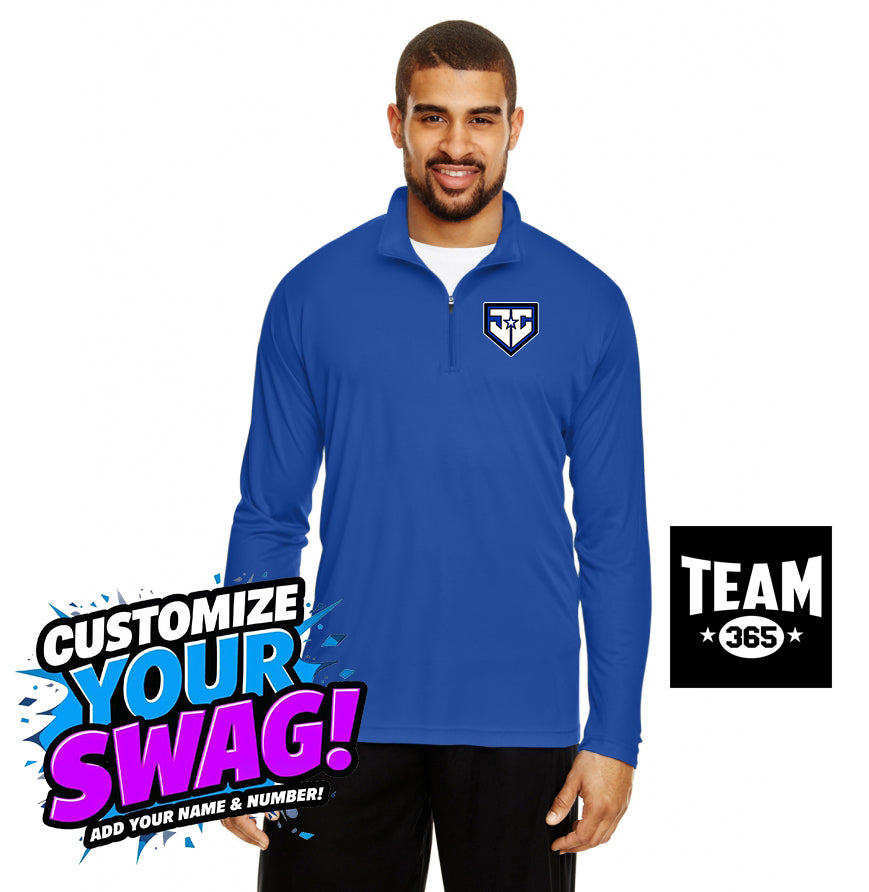 Team 365 TT31 Men's Zone Performance Quarter-Zip - JCB Diamond Kings Baseball
