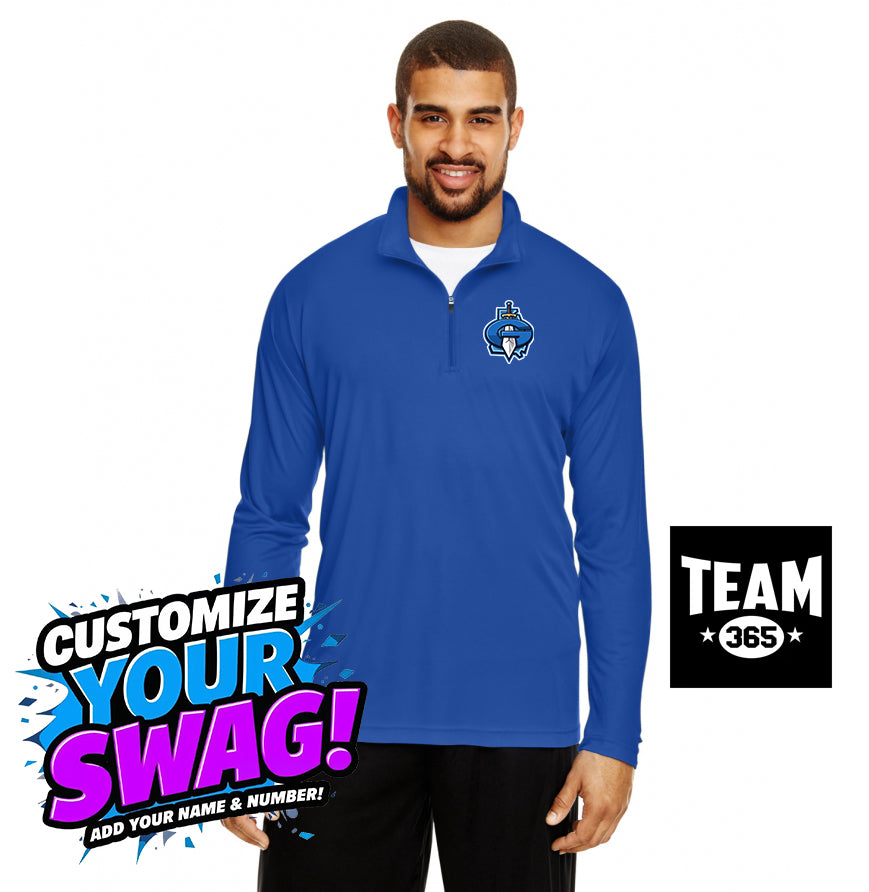 Team 365 TT31 Men's Zone Performance Quarter-Zip - Georgia Titans Elite Baseball