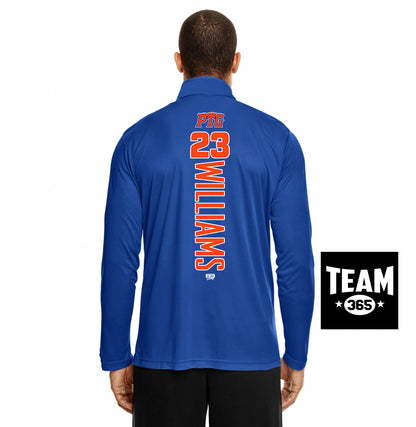 Team 365 TT31 Men's Zone Performance Quarter-Zip - Palatka TailGators Baseball