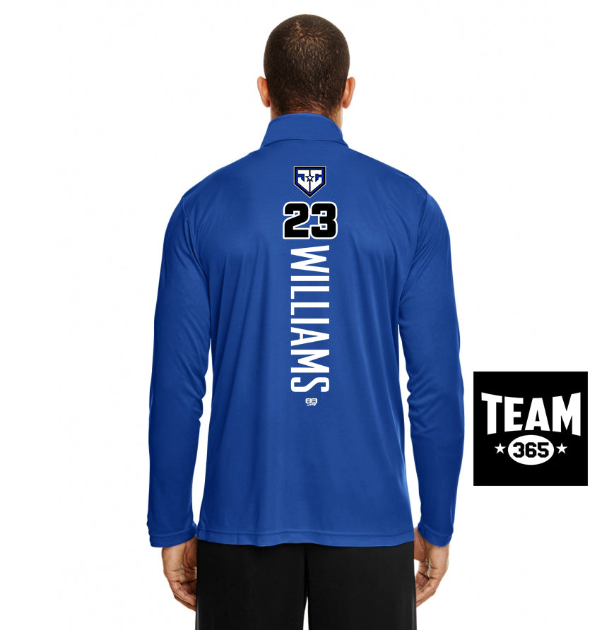 Team 365 TT31 Men's Zone Performance Quarter-Zip - JCB Diamond Kings Baseball