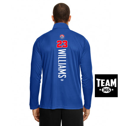 Team 365 TT31 Men's Zone Performance Quarter-Zip - Talkin' Baseball