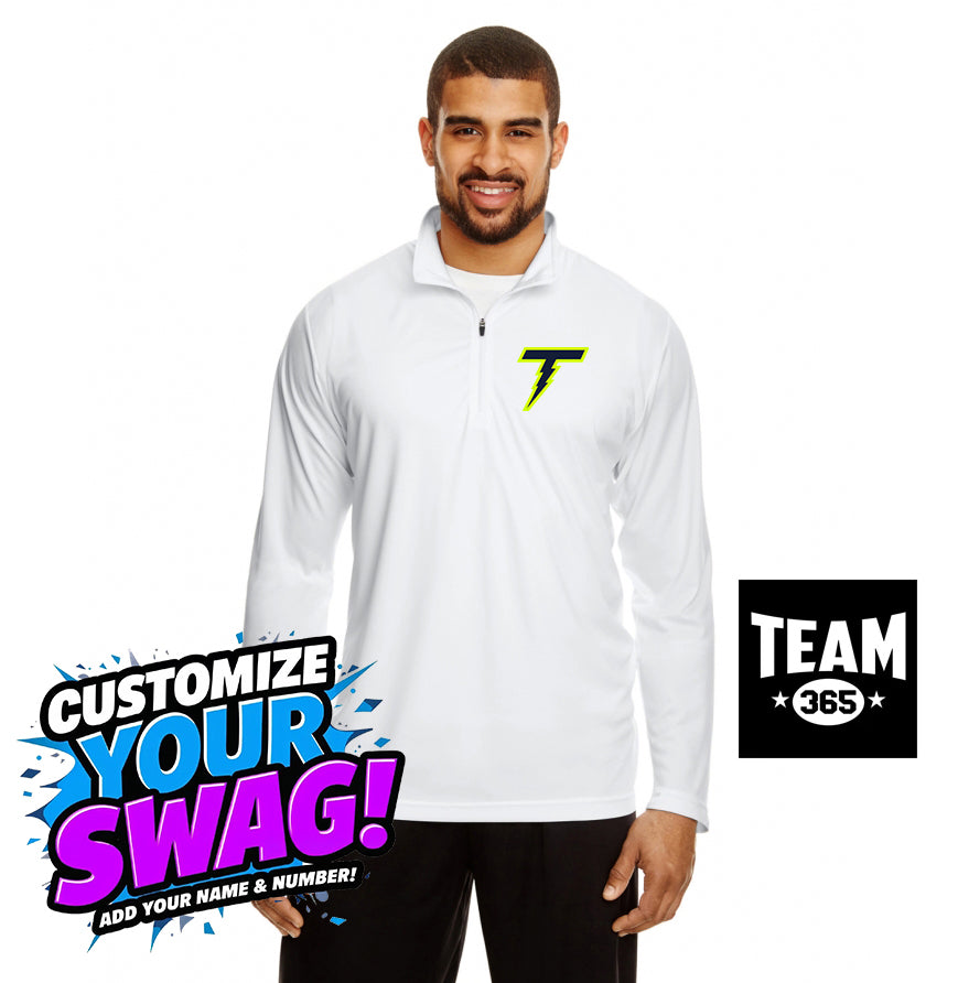 Team 365 TT31 Men's Zone Performance Quarter-Zip - Ponte Vedra Thunder Baseball