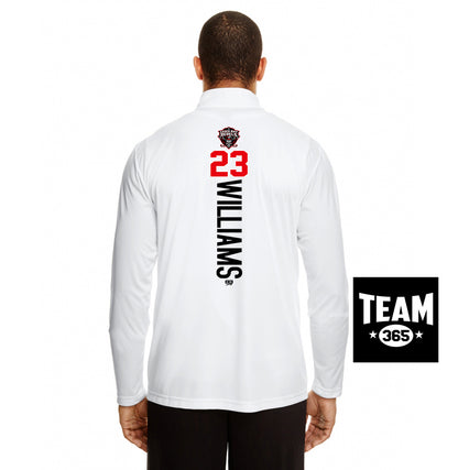 Team 365 TT31 Men's Zone Performance Quarter-Zip - Casco Bay Rebels Hockey