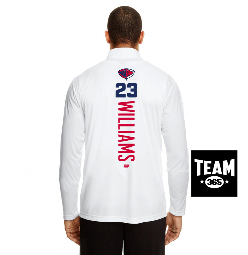 Team 365 TT31 Men's Zone Performance Quarter-Zip - Pasco Stingers Baseball (Copy)