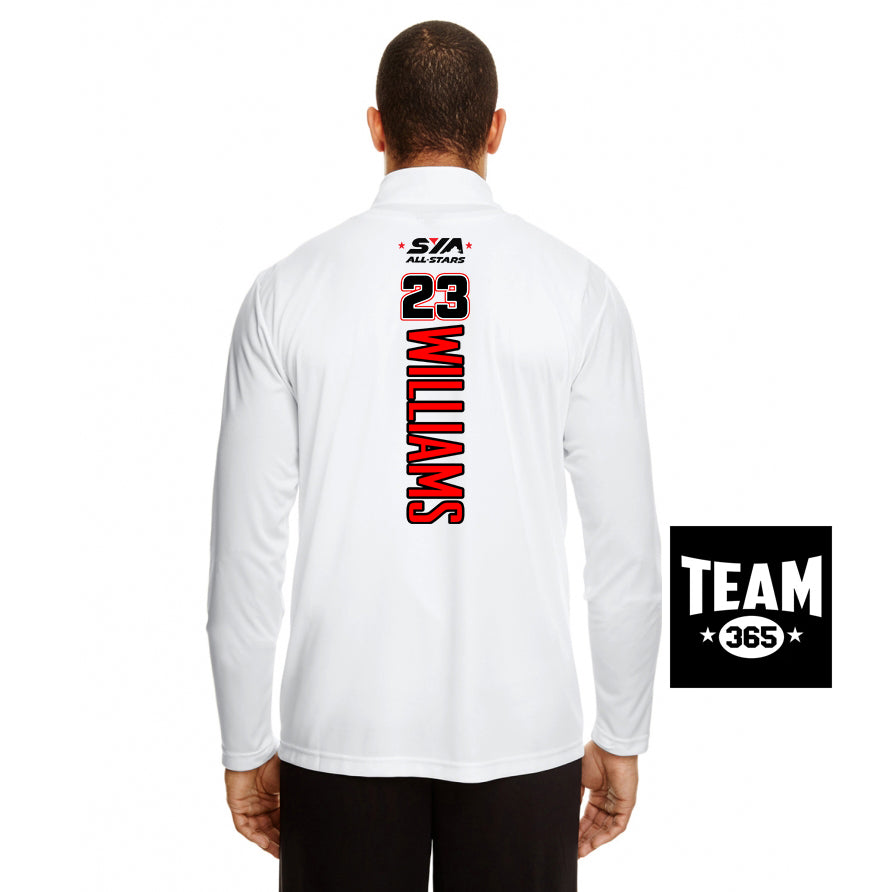 Team 365 TT31 Men's Zone Performance Quarter-Zip - SYA All-Stars