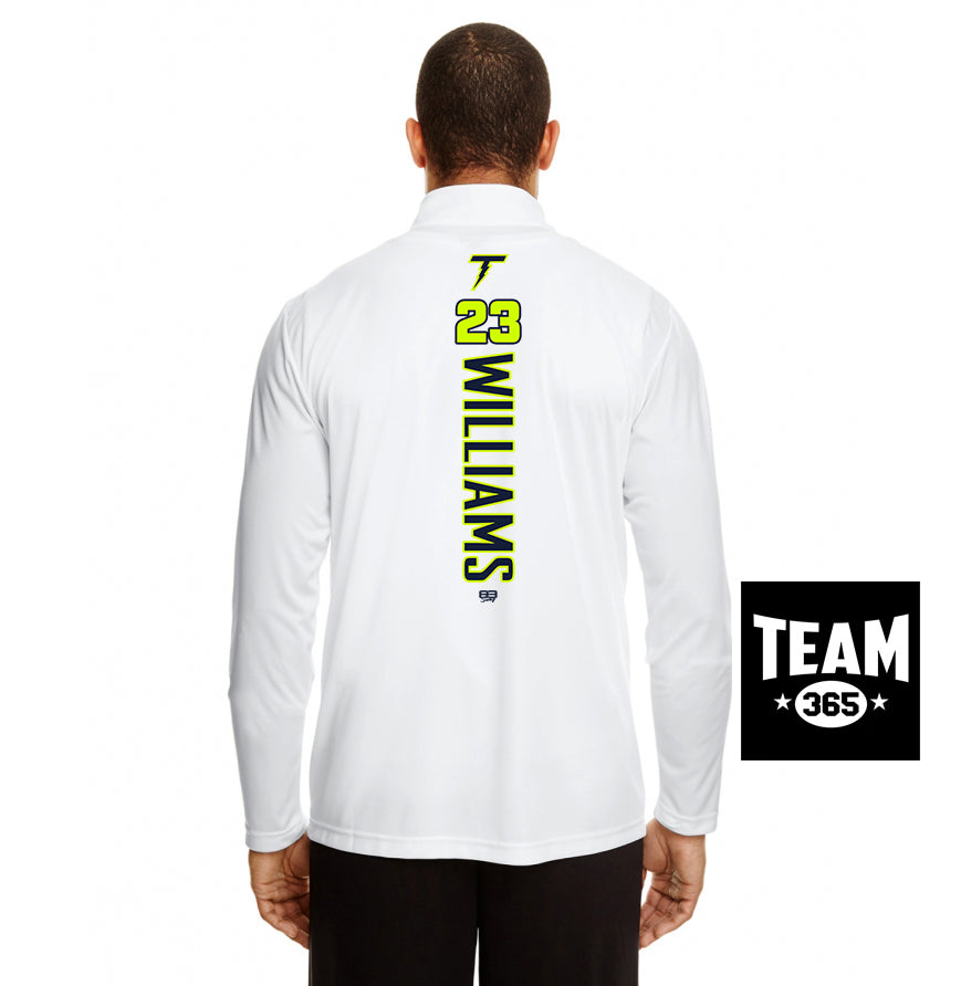 Team 365 TT31 Men's Zone Performance Quarter-Zip - Ponte Vedra Thunder Baseball