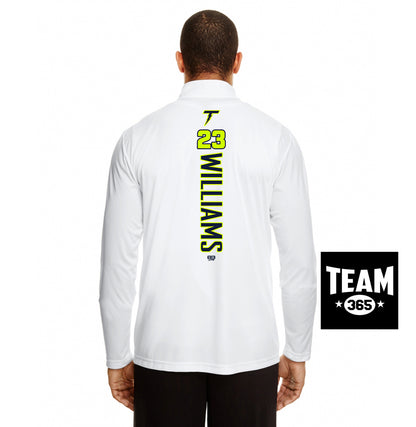 Team 365 TT31 Men's Zone Performance Quarter-Zip - Ponte Vedra Thunder Baseball