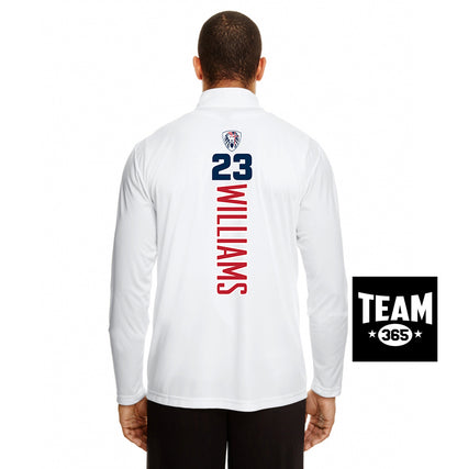 Team 365 TT31 Men's Zone Performance Quarter-Zip - Orlando Lions Baseball