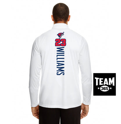 Team 365 TT31 Men's Zone Performance Quarter-Zip - MSA Redtails Baseball