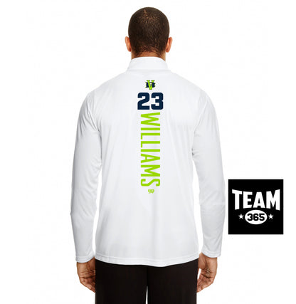 Team 365 TT31 Men's Zone Performance Quarter-Zip - VB Bombers Baseball