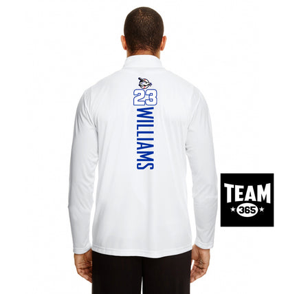 Team 365 TT31 Men's Zone Performance Quarter-Zip - Jax Beach Baseball